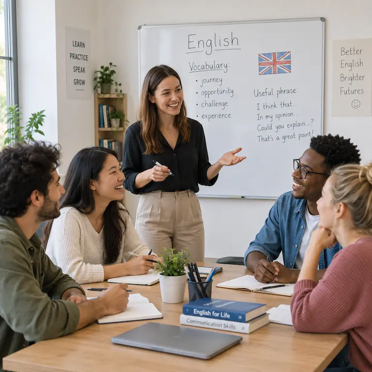 Clases de inglés A2, B1 y B2 en Murcia